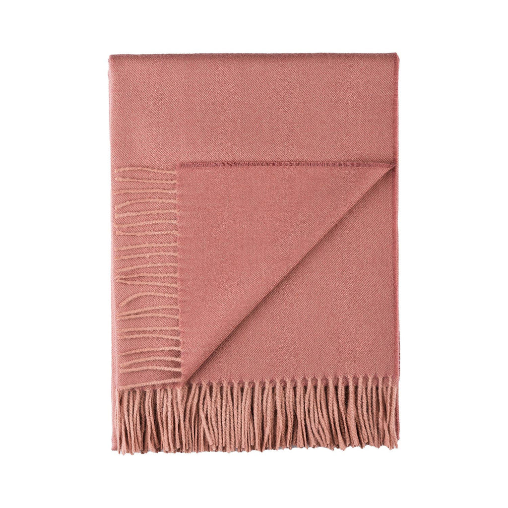 Shupaca Alpaca - 100% Baby Alpaca Throw - Persimmon