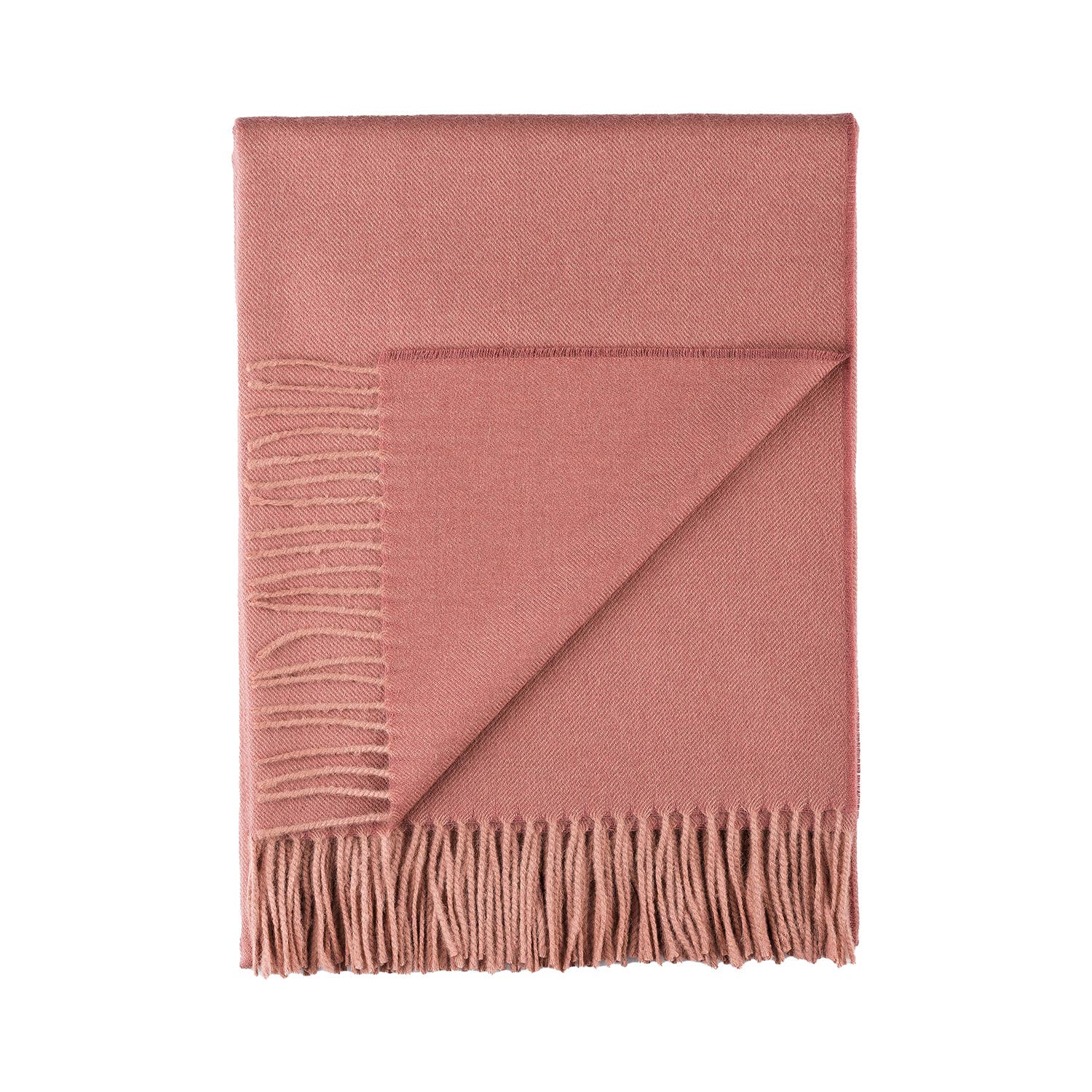 Shupaca Alpaca - 100% Baby Alpaca Throw - Persimmon
