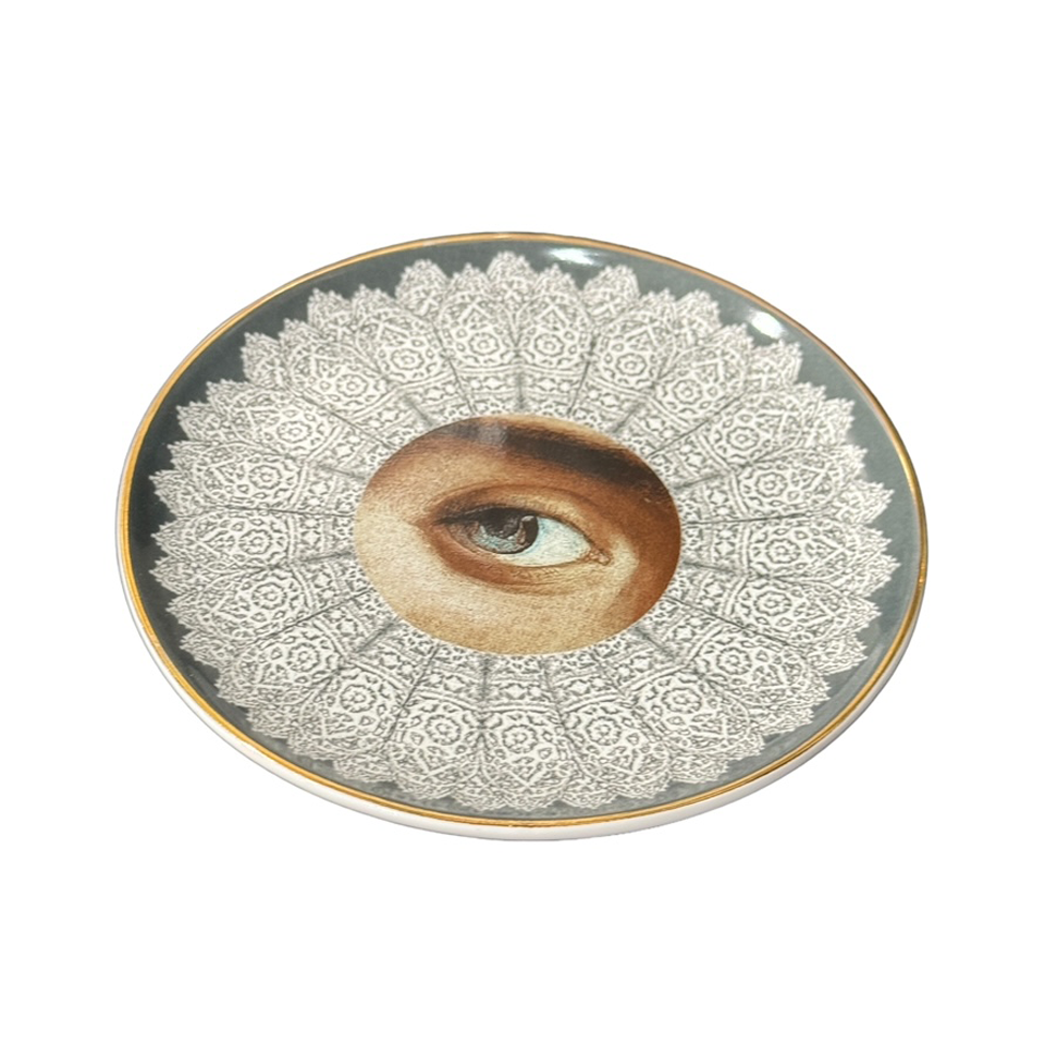 Spitfire Girl - Secret Lover Male Round Ceramic Dish