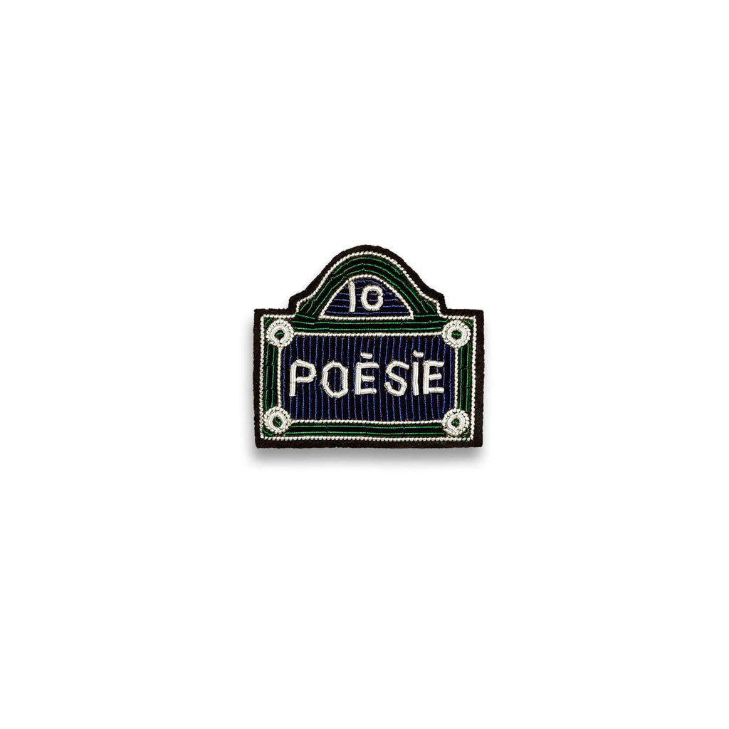 Macon & Lesquoy - Brooch - Street Sign