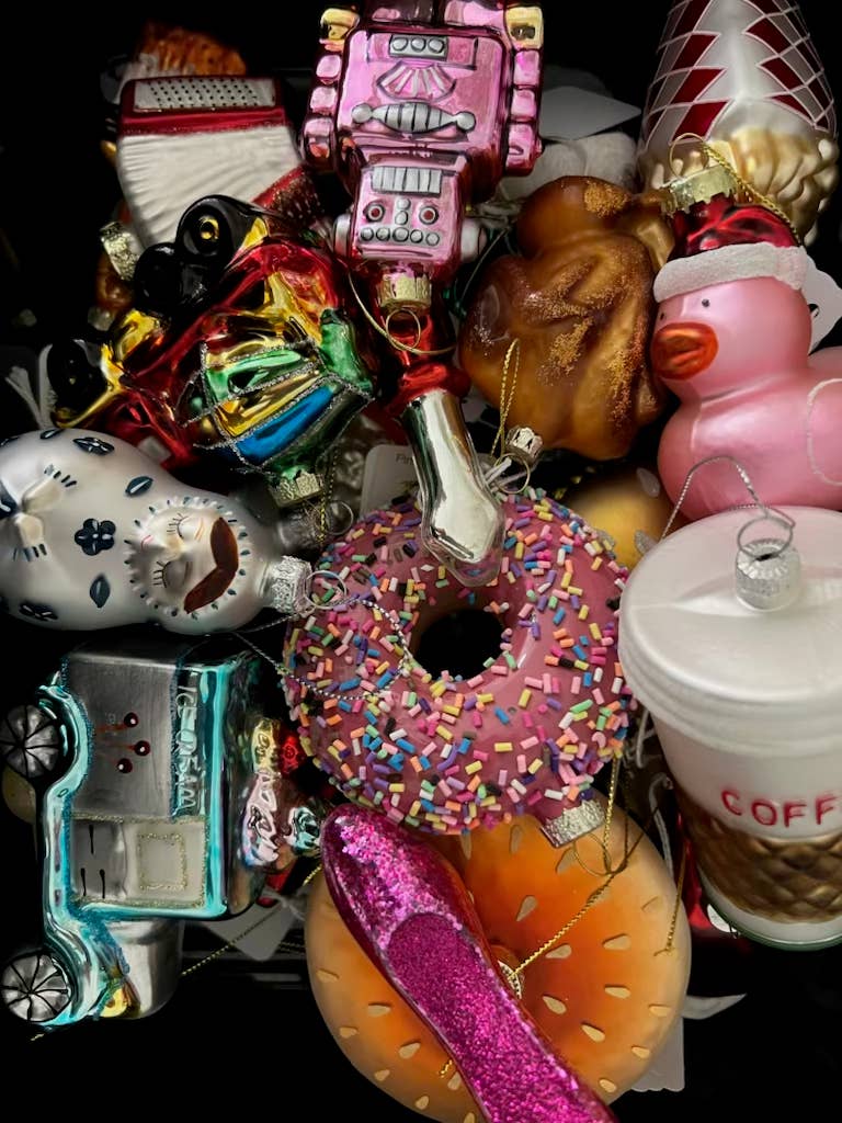 Christmas Ornament Vintage Ice Skate