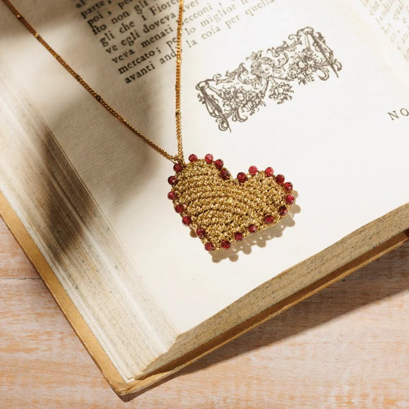 Tata Borello Cuore di Pietra Necklace