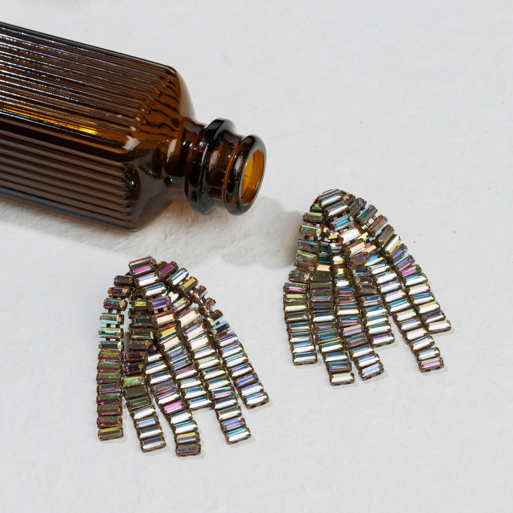 Tata Borello Medusa Earrings- clips