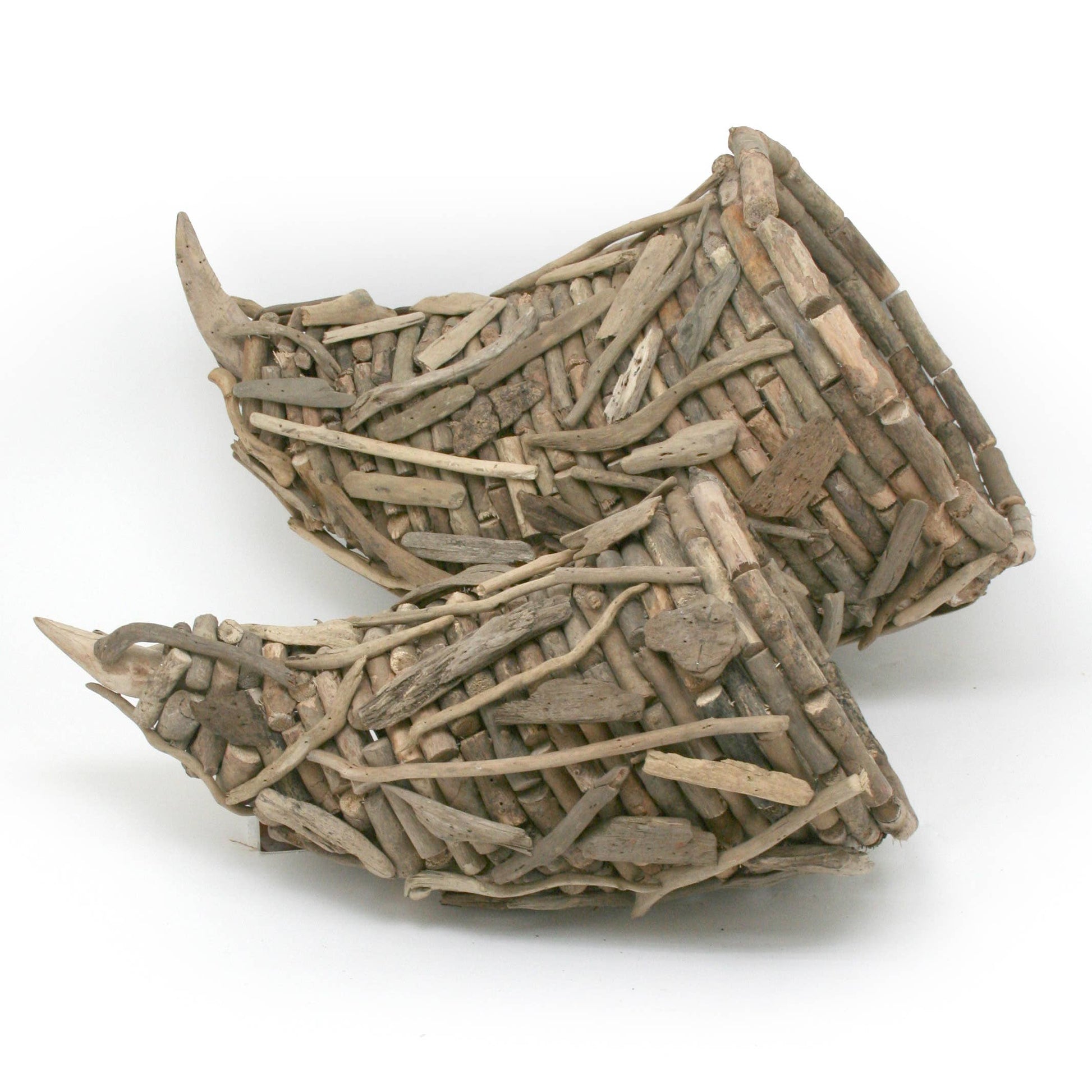 Housewares & Tabletops by Contrast Inc. - Driftwood Cornucopia Set of 2
