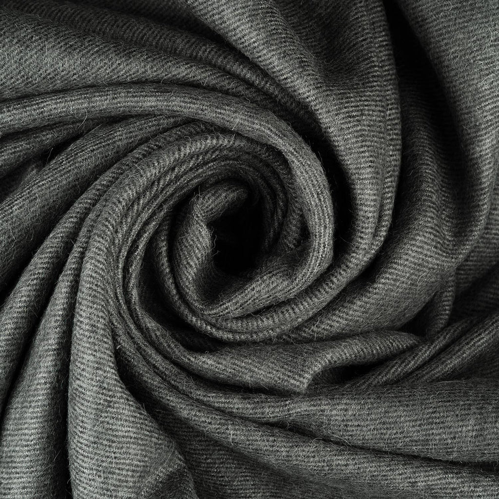 Shupaca Alpaca - 100% Baby Alpaca Throw - Carbon