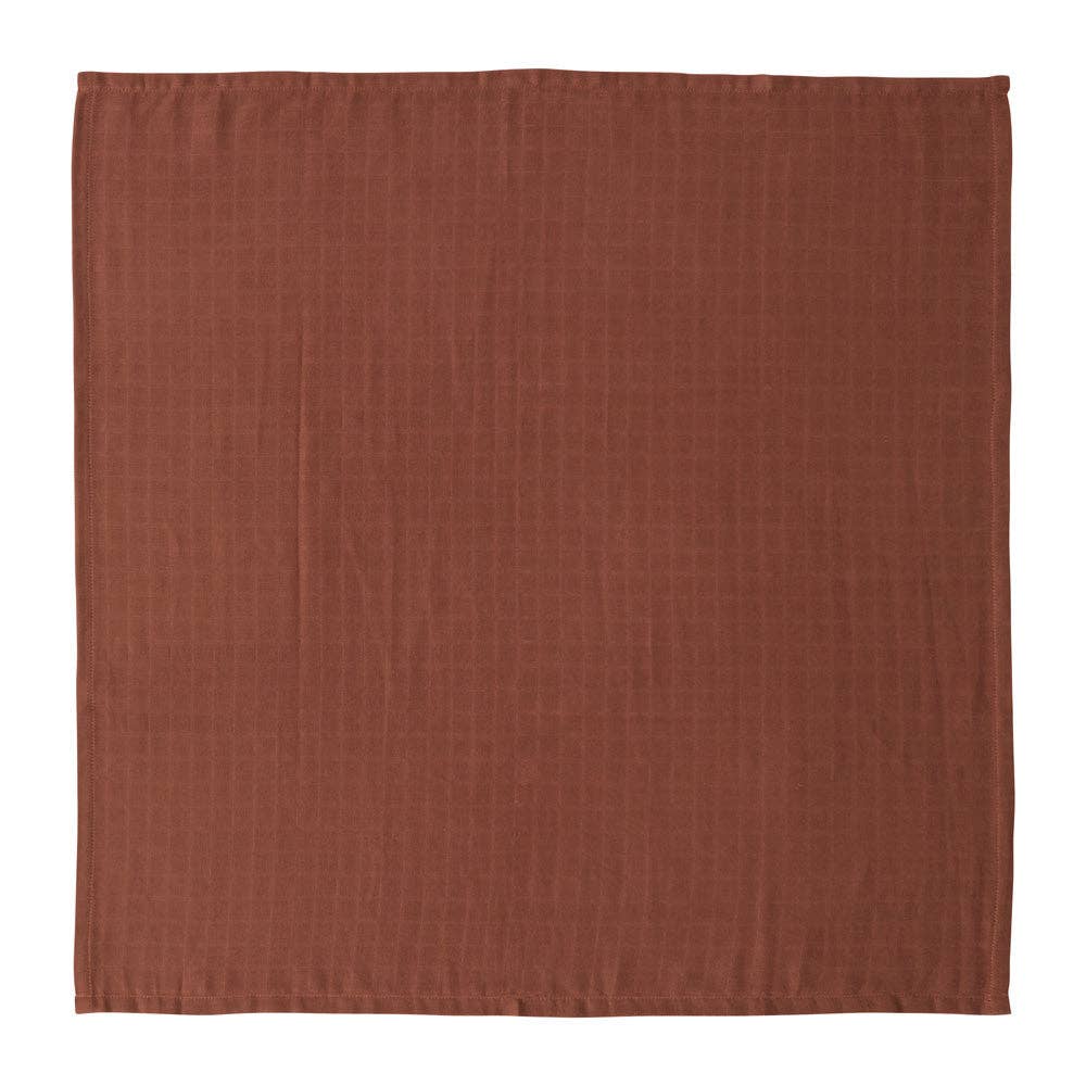 OYOY LIVING DESIGN - Muslin Square - Panda - 3 Pcs/Pack - Vanilla