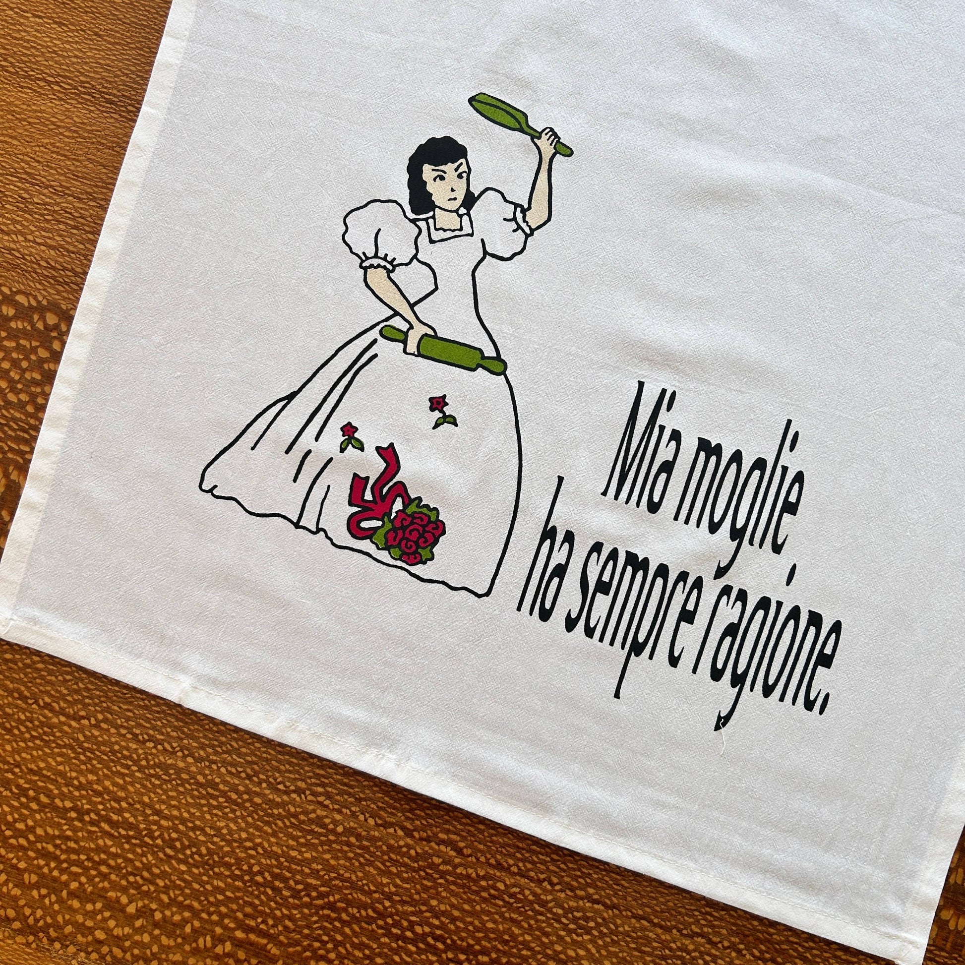 My Wife Is Always Right Dish Towel
