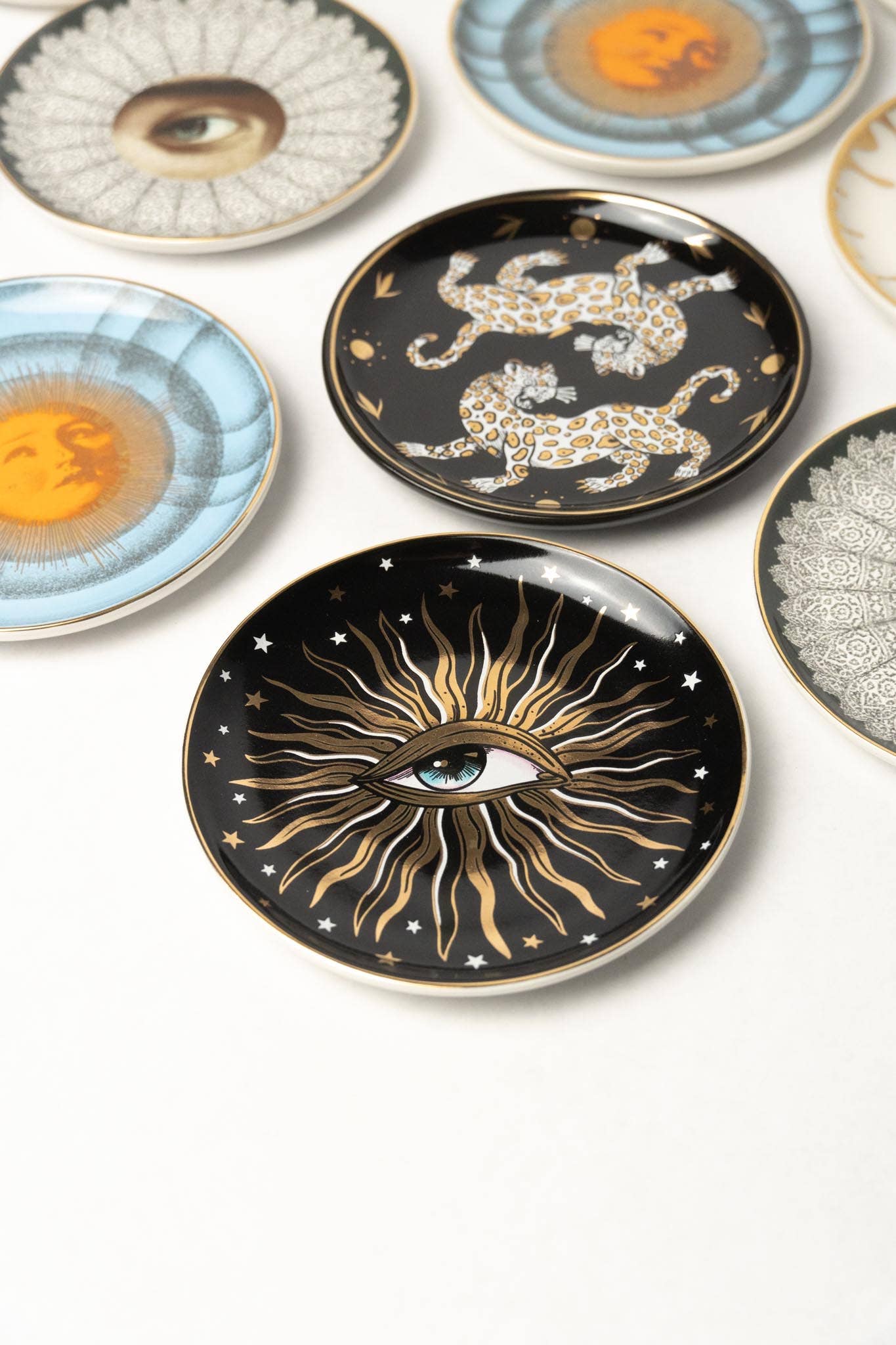 Spitfire Girl - Pop Art Round Ceramic Dish