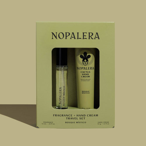 Nopalera - Hand Cream + Travel Fragrance Gift Set - Bosque Místico
