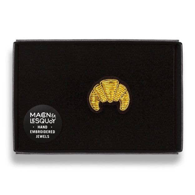 Macon & Lesquoy - Brooch - French Croissant