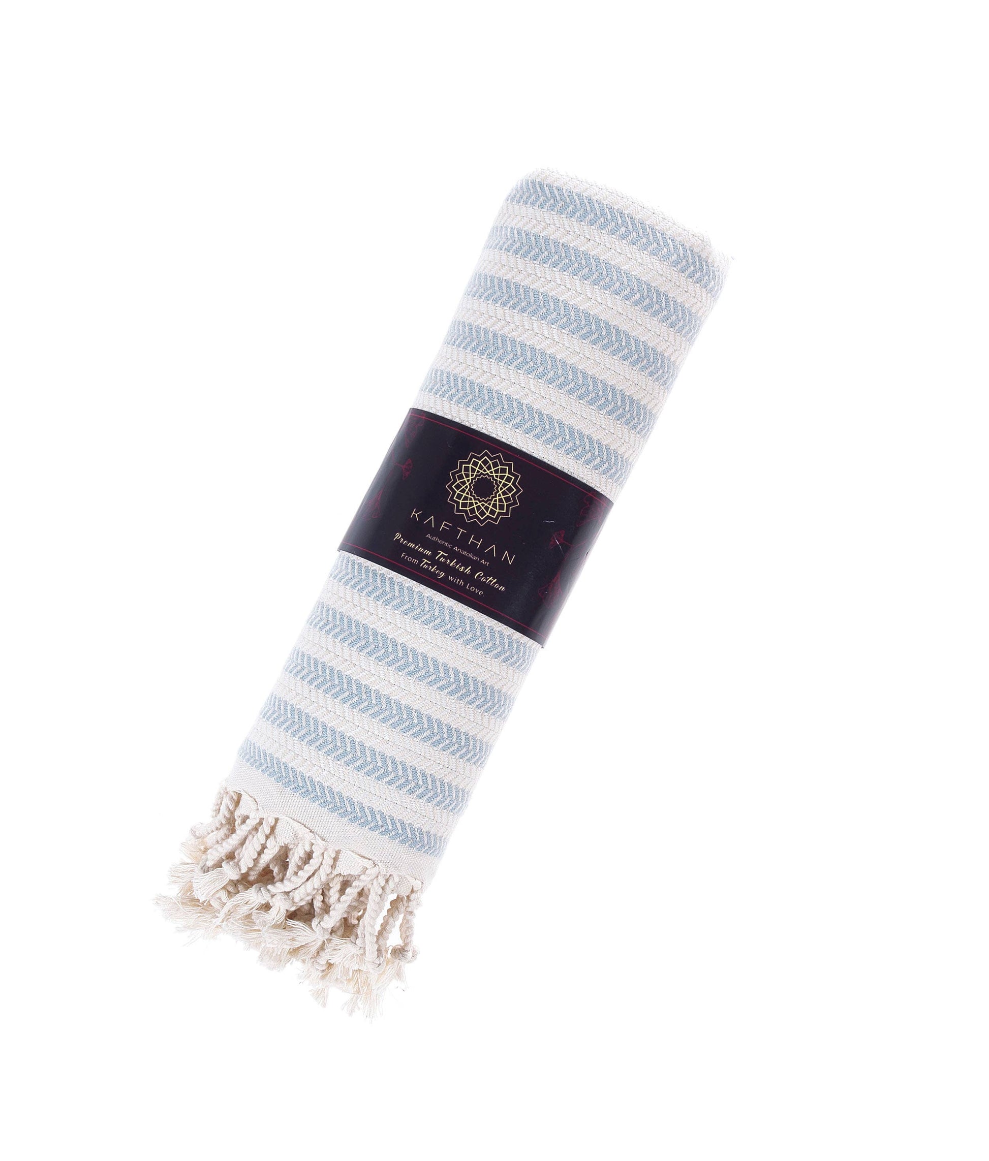 KAFTHAN - peshtemal Calista Cotton Turkish Towel | Beach Towel | Christmas Gift