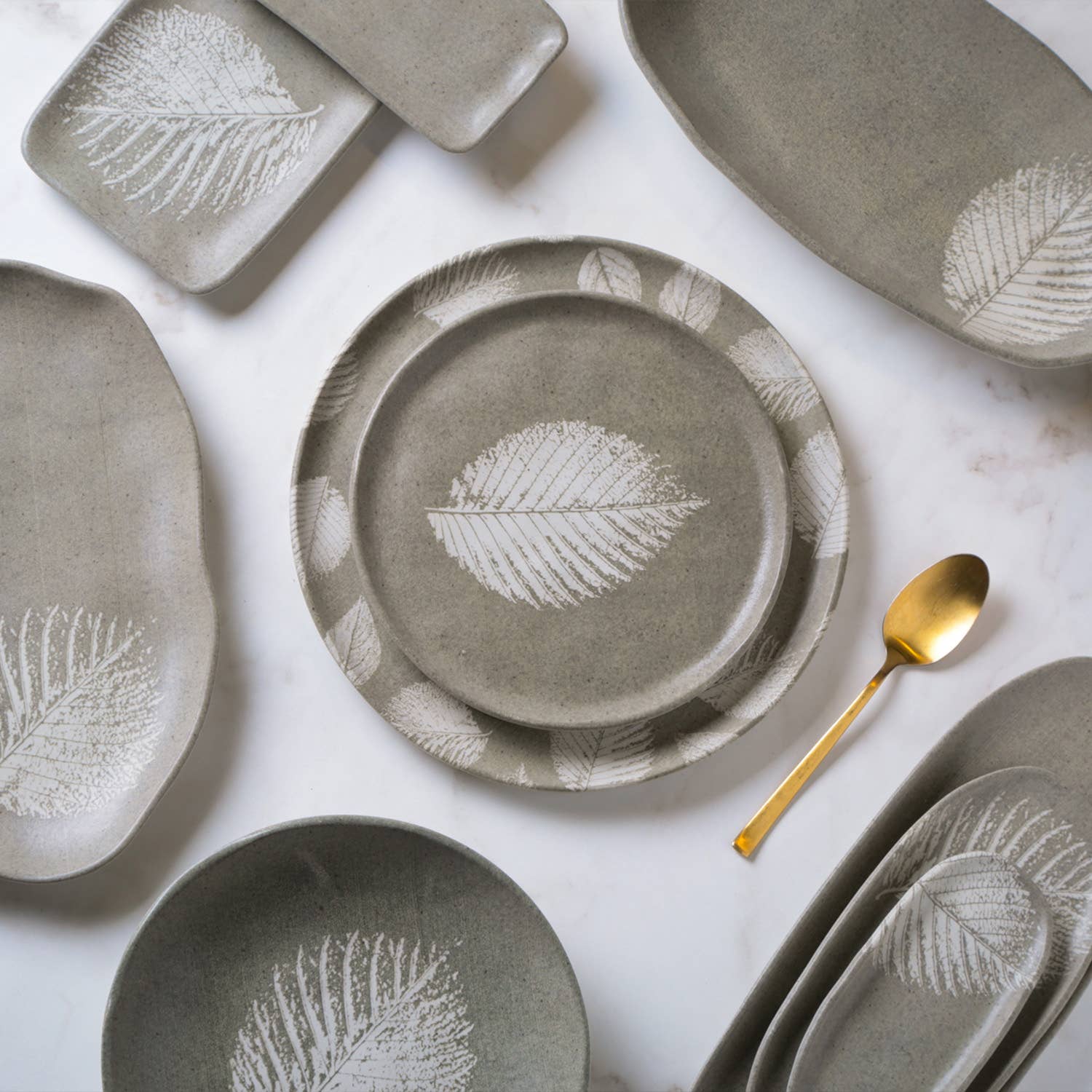 Seiva 20 Pieces Dinnerware Set, Stoneware, Service for 4