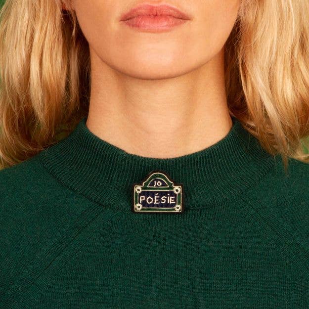 Macon & Lesquoy - Brooch - Street Sign