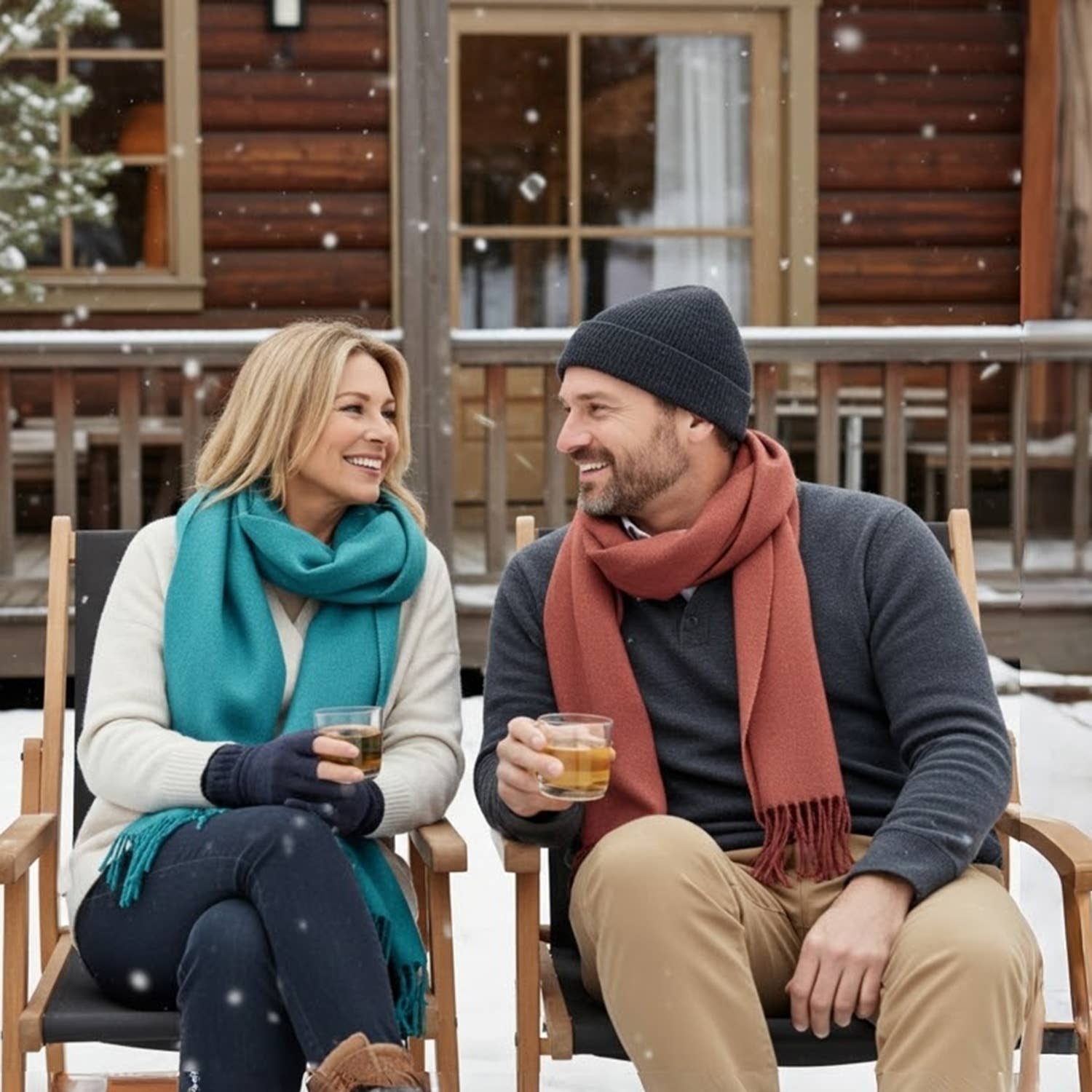 Shupaca Alpaca - 100% Baby Alpaca Scarf - Crimson