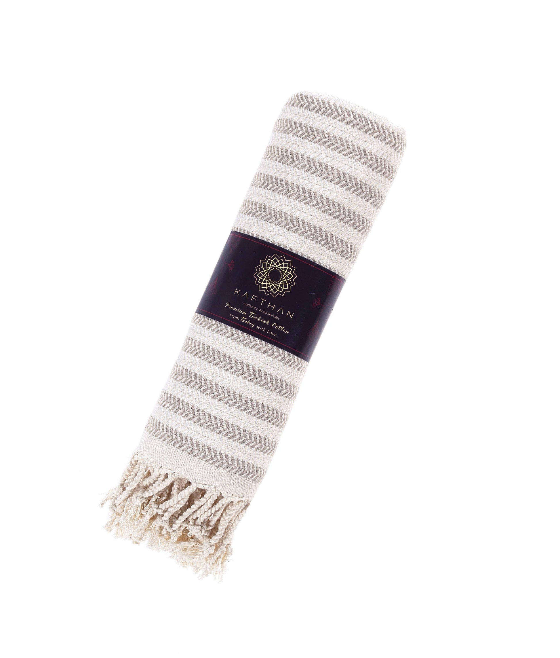 KAFTHAN - peshtemal Calista Cotton Turkish Towel | Beach Towel | Christmas Gift
