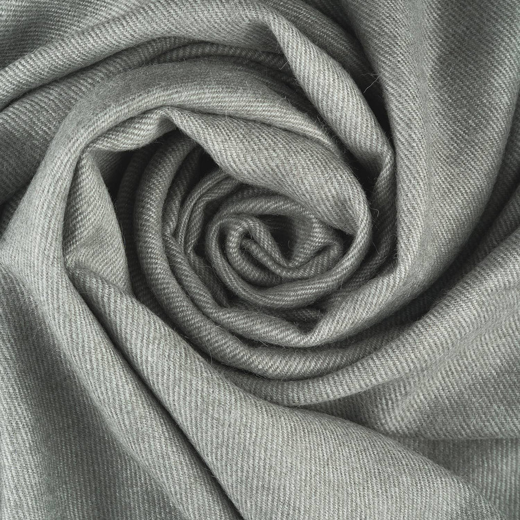 Shupaca Alpaca - 100% Baby Alpaca Throw - Iron Ore