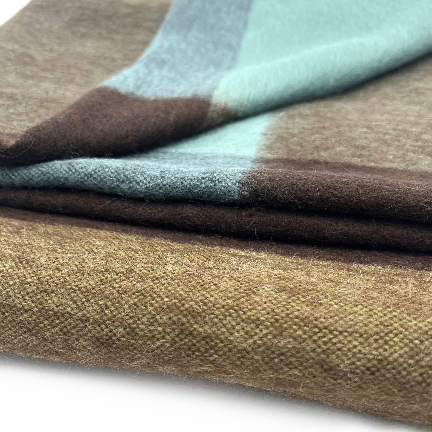 Shupaca Alpaca - Alpaca Throw Blanket - Mosswood