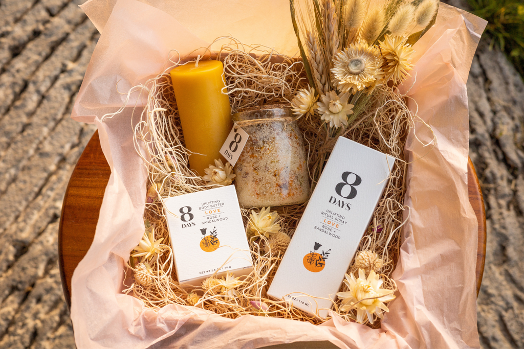 8 Days Botanicals - Love Botanical Bath Ritual Kit