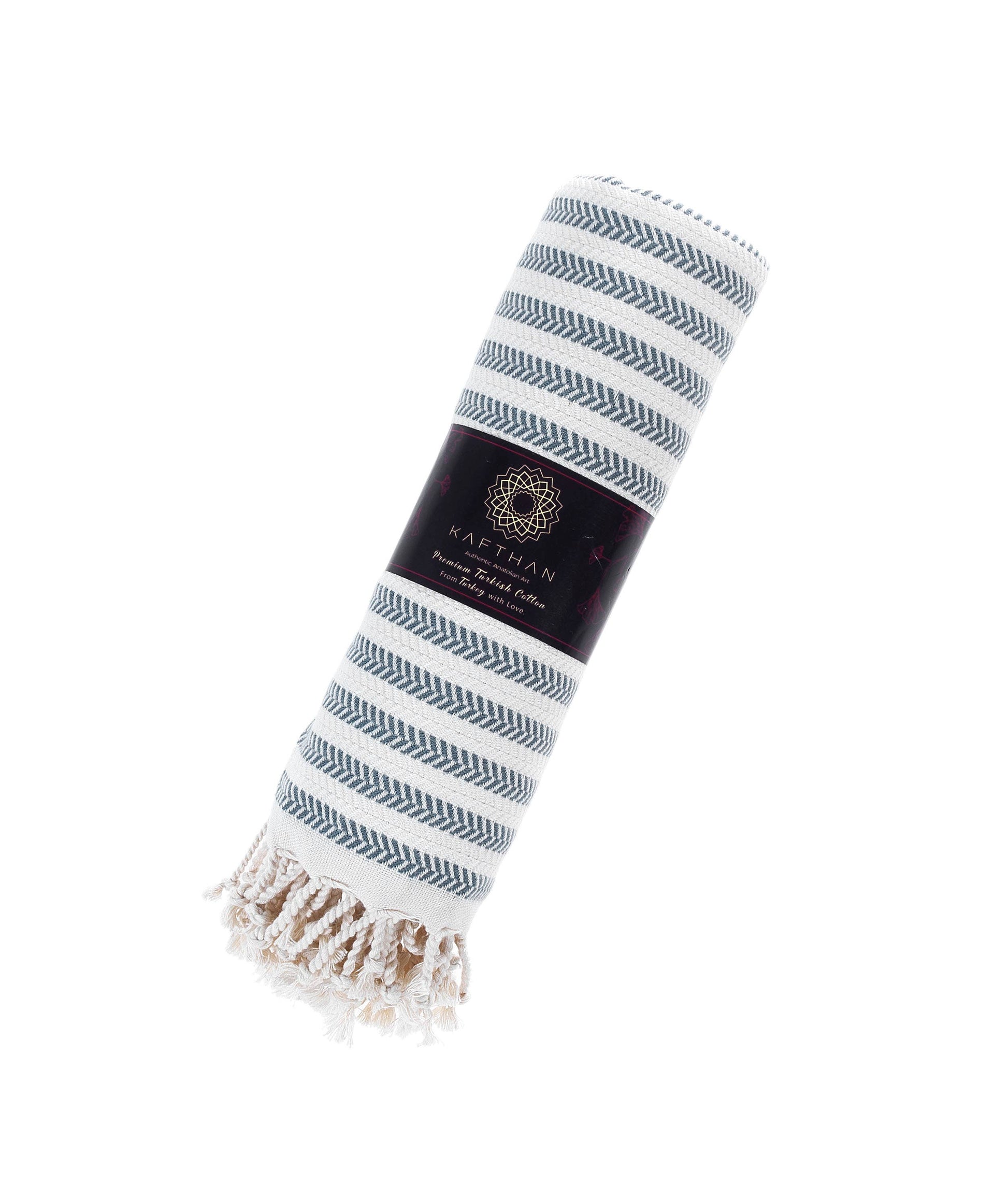 KAFTHAN - peshtemal Calista Cotton Turkish Towel | Beach Towel | Christmas Gift