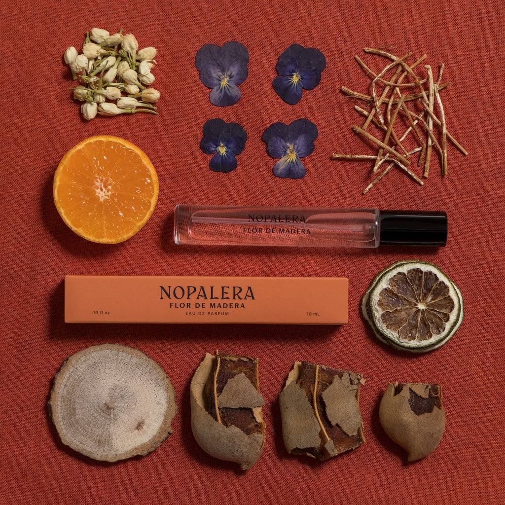 Nopalera - Hand Cream + Travel Fragrance Set - Flor de Madera