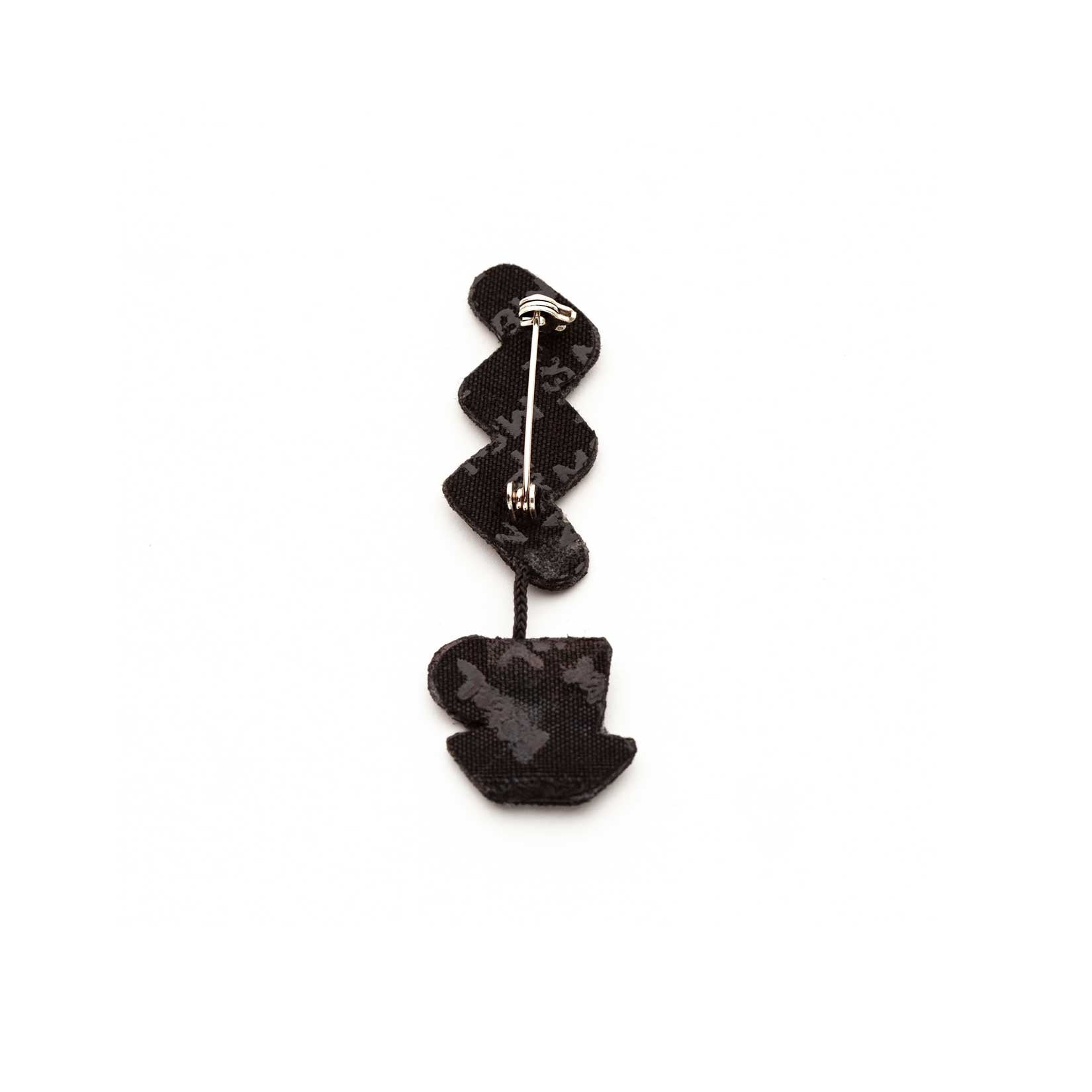 Macon & Lesquoy - Brooch - Turkish Coffee