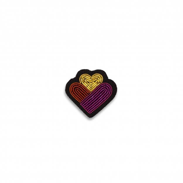 Macon & Lesquoy - Brooch - Mini Family Hearts
