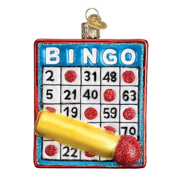 Bingo Old World Christmas Ornament