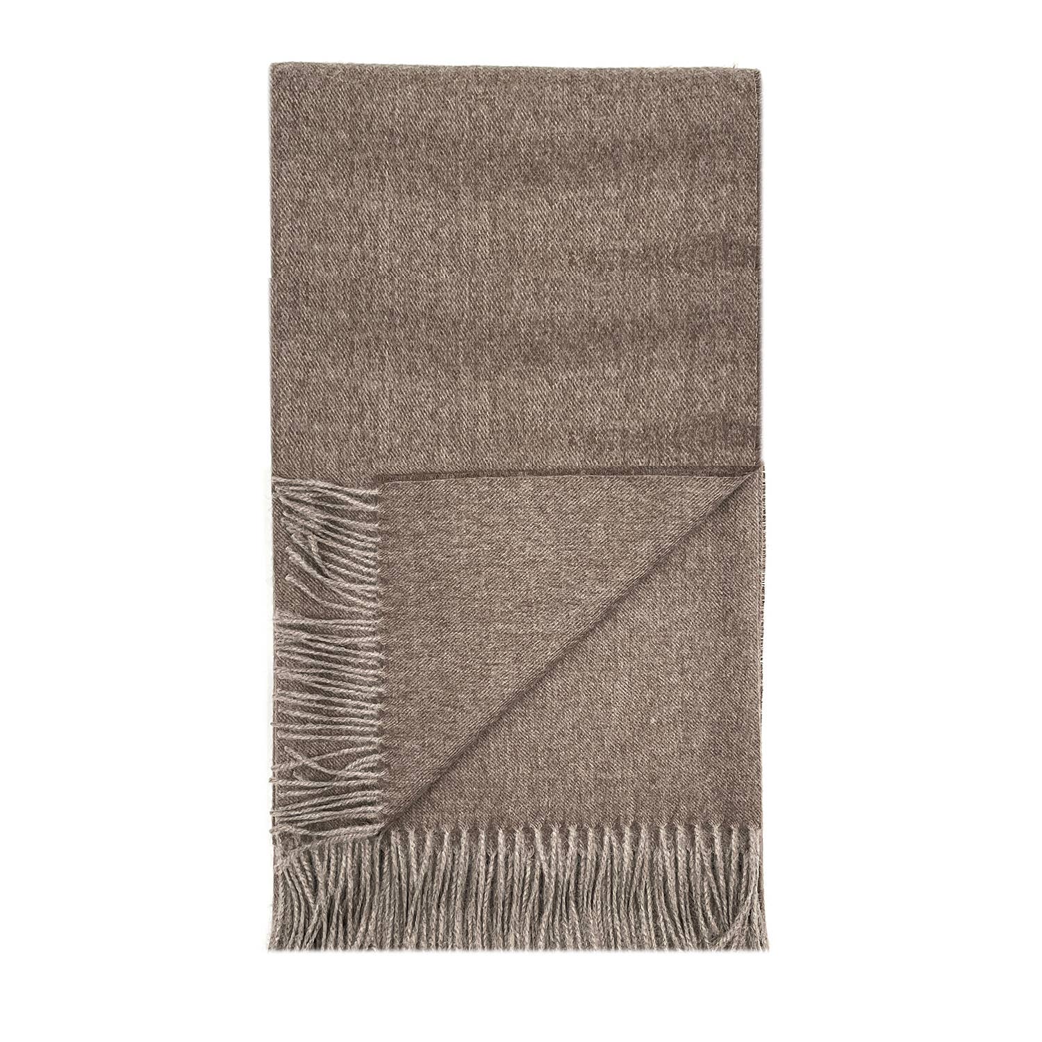 Shupaca Alpaca - 100% Baby Alpaca Scarf - Hazelnut