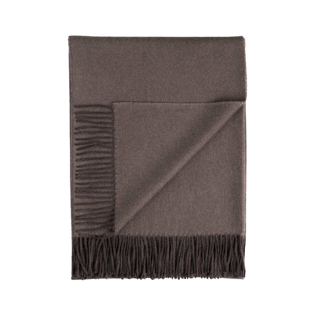 Shupaca Alpaca - 100% Baby Alpaca Throw - Truffle
