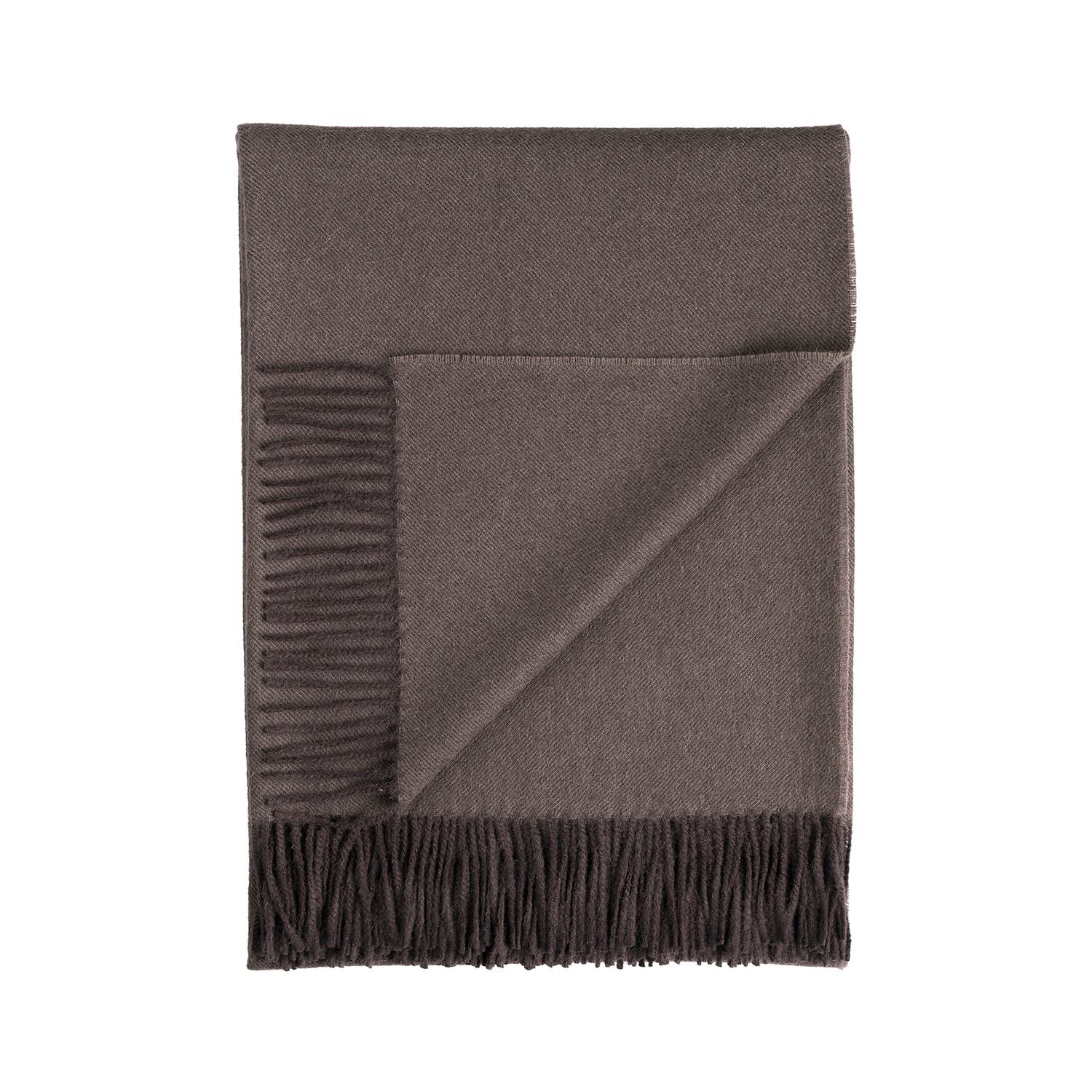 Shupaca Alpaca - 100% Baby Alpaca Throw - Truffle