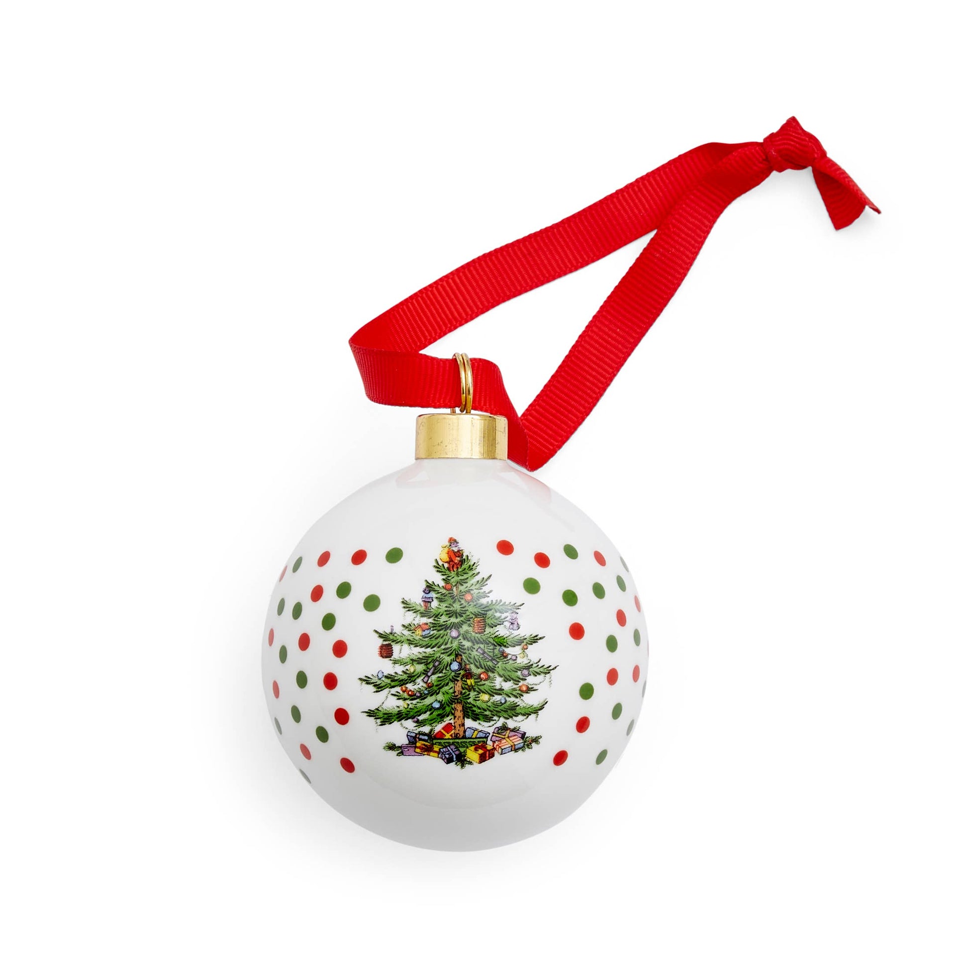 Portmeirion, Spode, Pimpernel, Wrendale Designs - Polka Dot Bauble