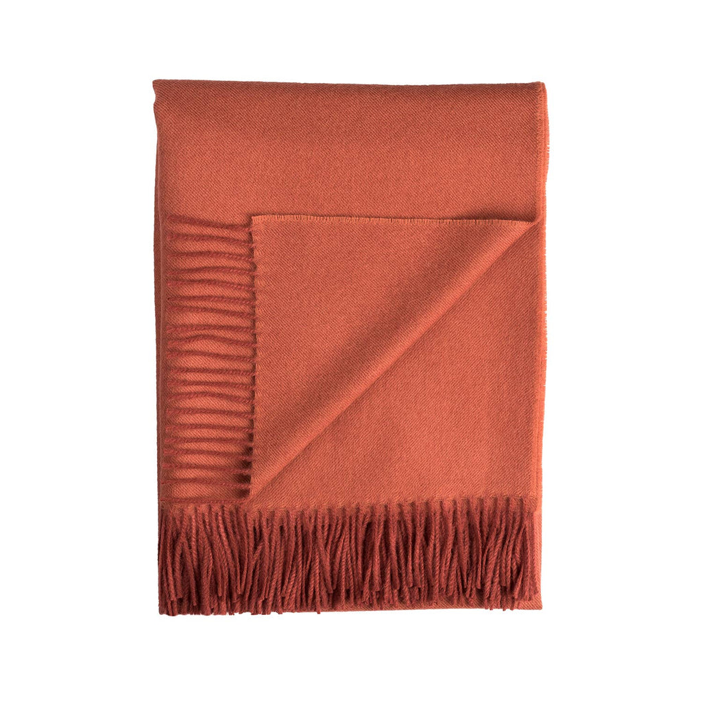 Shupaca Alpaca - 100% Baby Alpaca Throw - Crimson