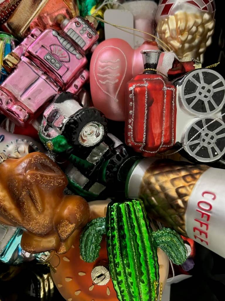 Christmas Ornament Vintage Ice Skate