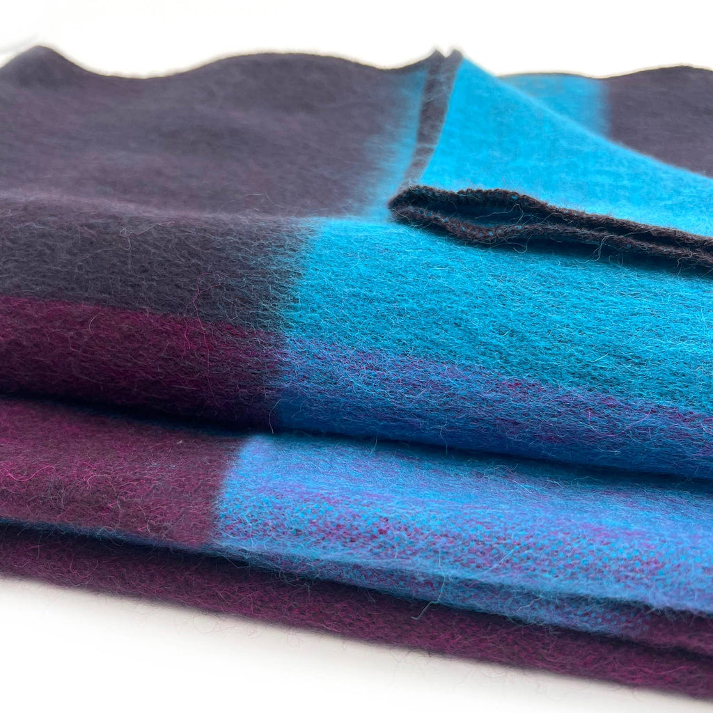 Shupaca Alpaca - Alpaca Throw Blanket - Nightfall