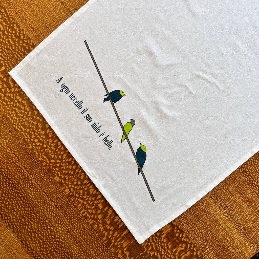 There's No Place Like Home dish towel