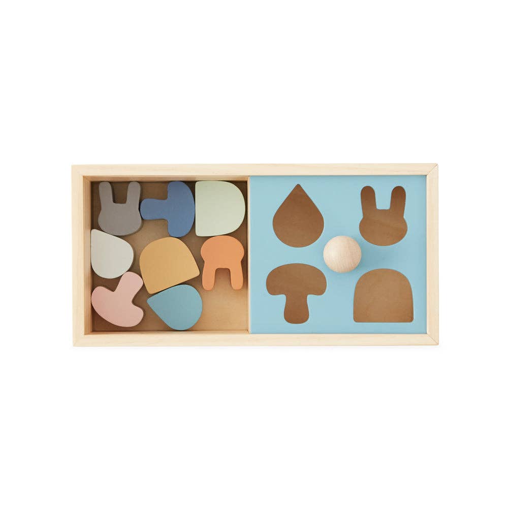 OYOY LIVING DESIGN - Wooden Puzzle Box - Nature