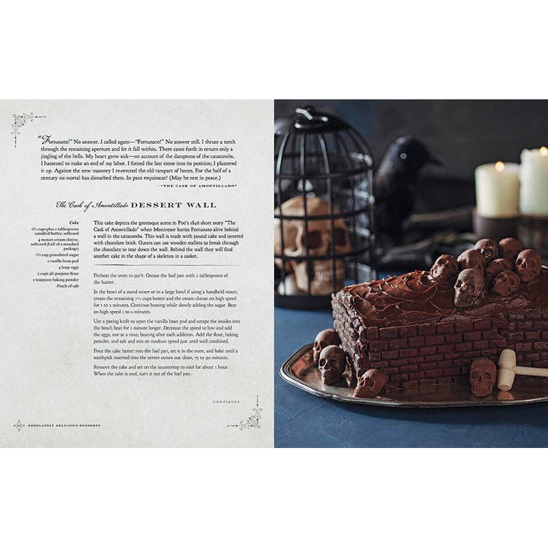 Insight Editions - A Ravenous Feast (An Edgar Alan Poe inspired Cookbook!)