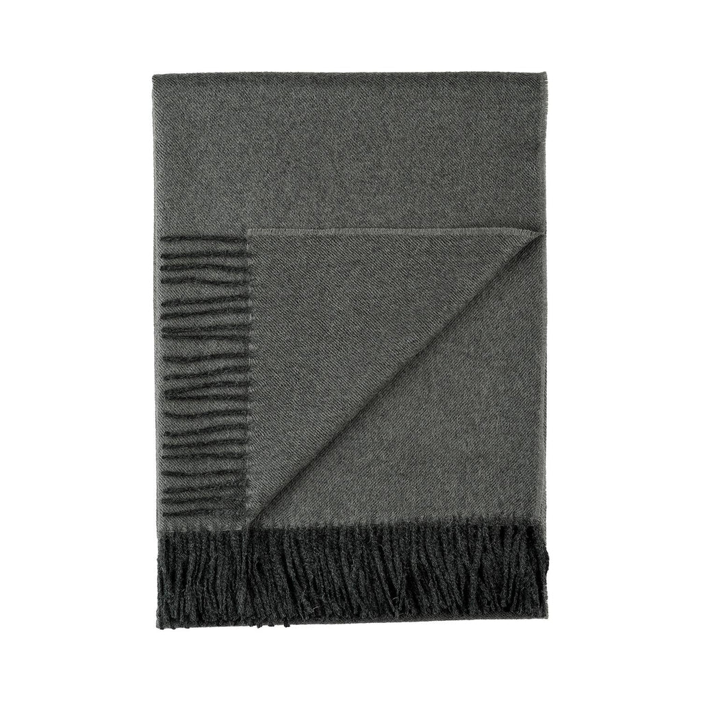 Shupaca Alpaca - 100% Baby Alpaca Throw - Carbon