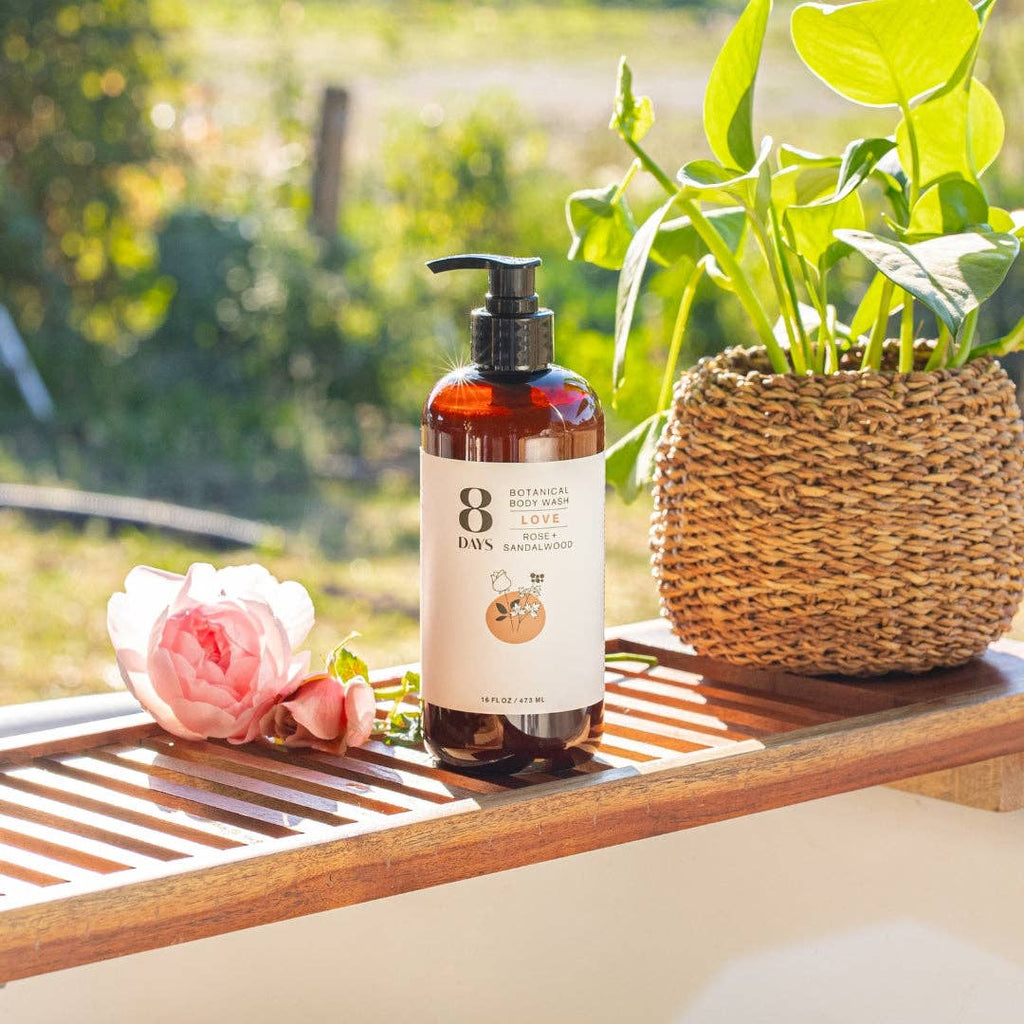 8 Days Botanicals - Love Botanical Body Wash