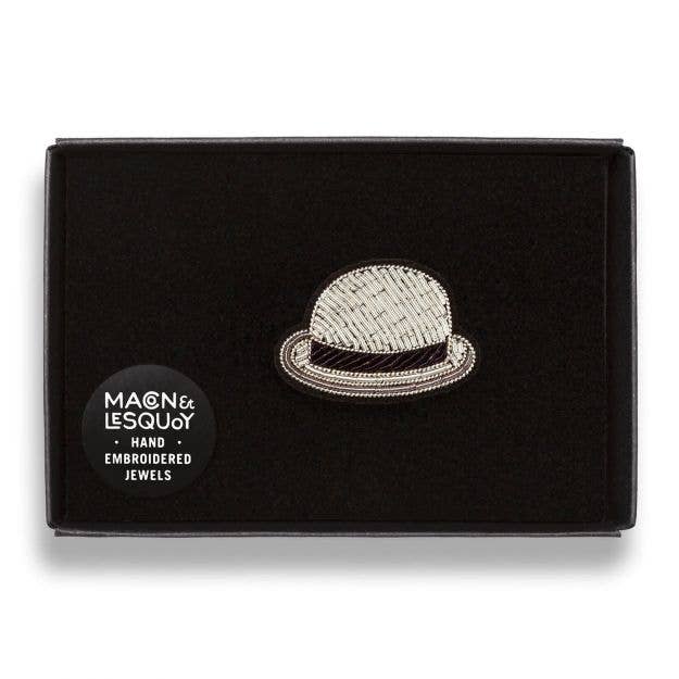 Macon & Lesquoy - Brooch - Bowler Hat