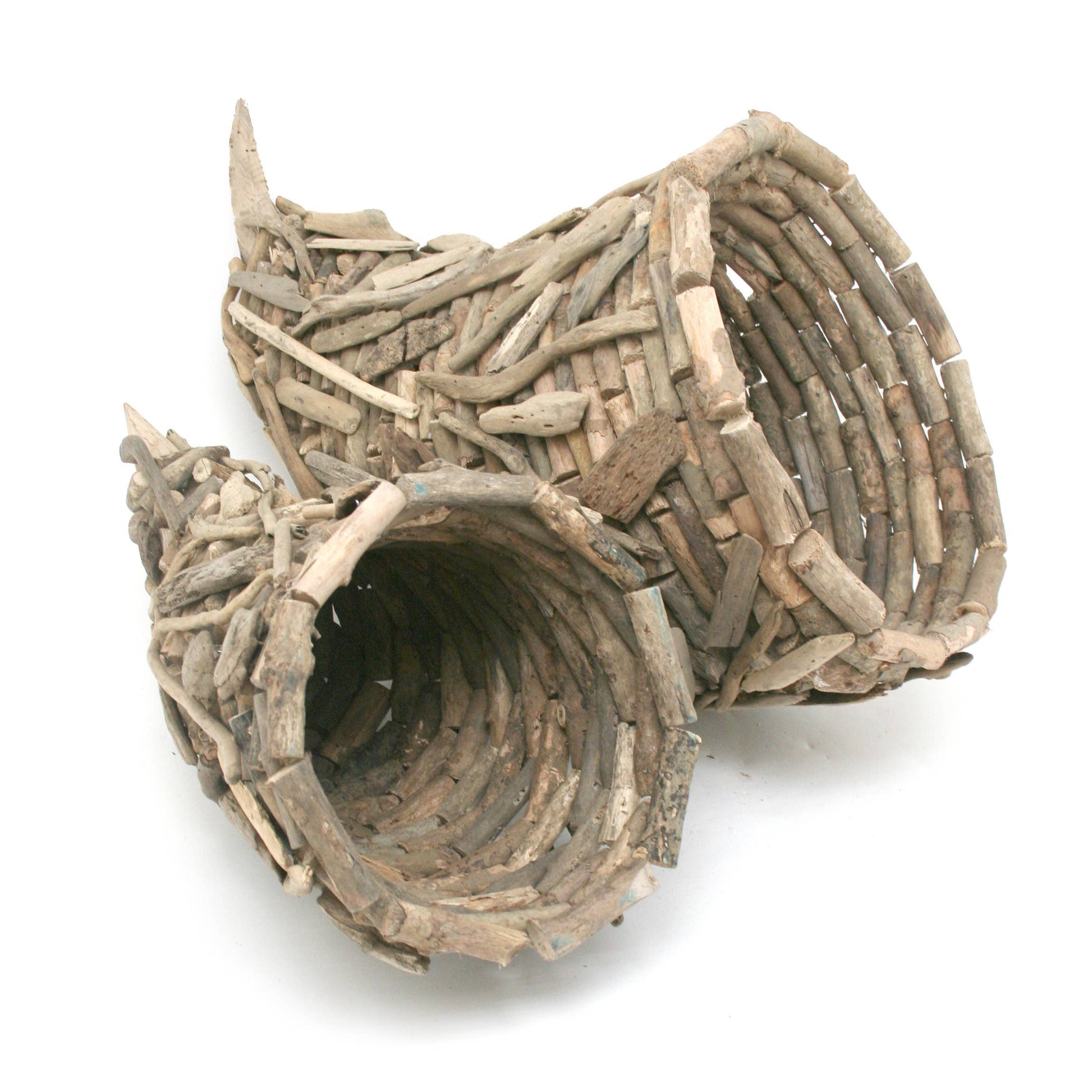 Housewares & Tabletops by Contrast Inc. - Driftwood Cornucopia Set of 2