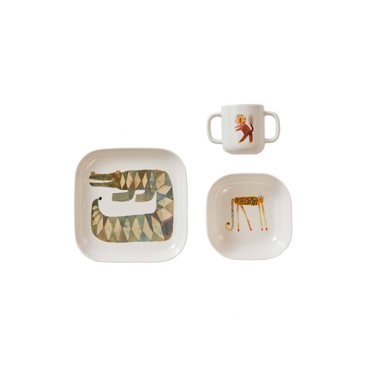 OYOY LIVING DESIGN - Moira Tableware Set Crocodile Gustav