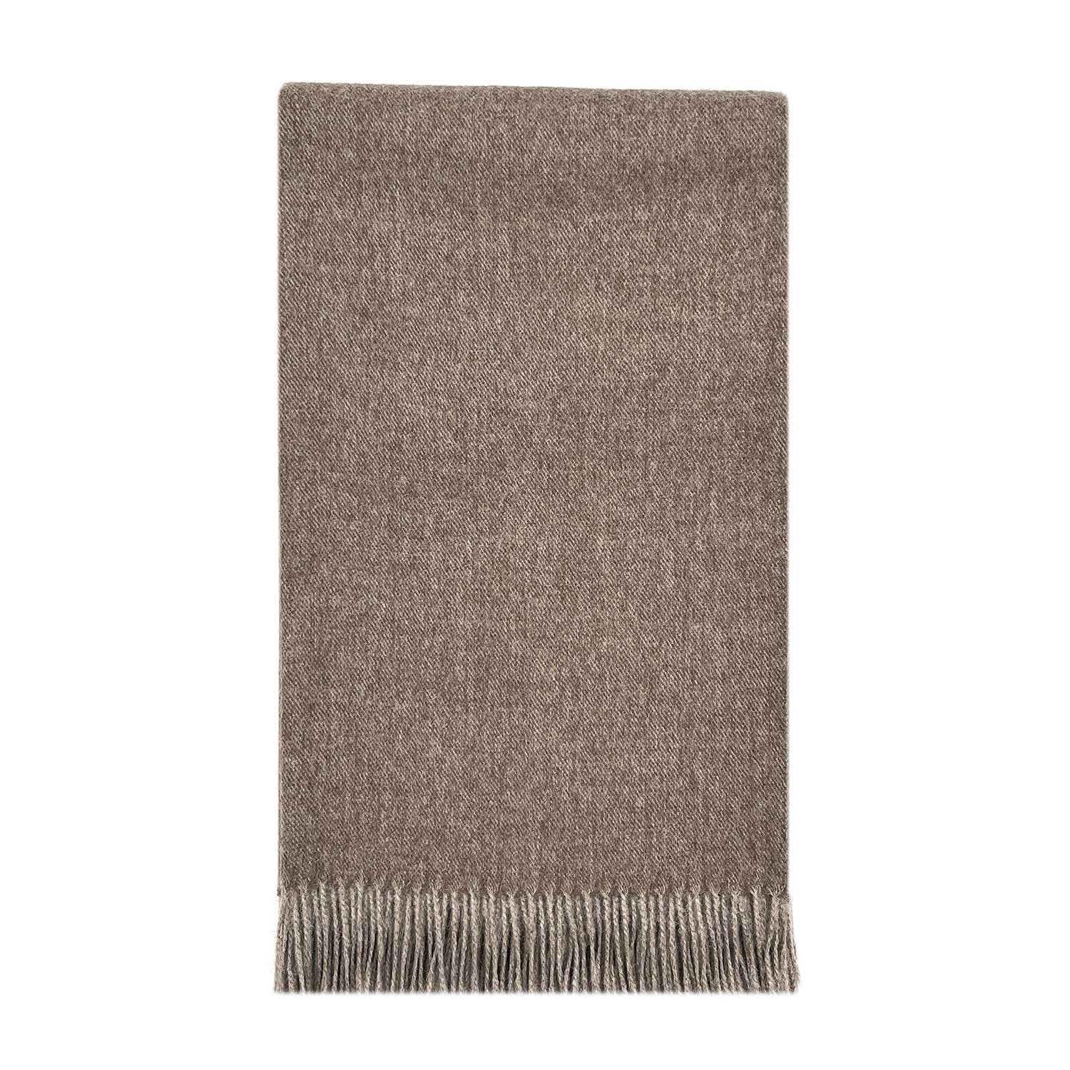 Shupaca Alpaca - 100% Baby Alpaca Scarf - Hazelnut