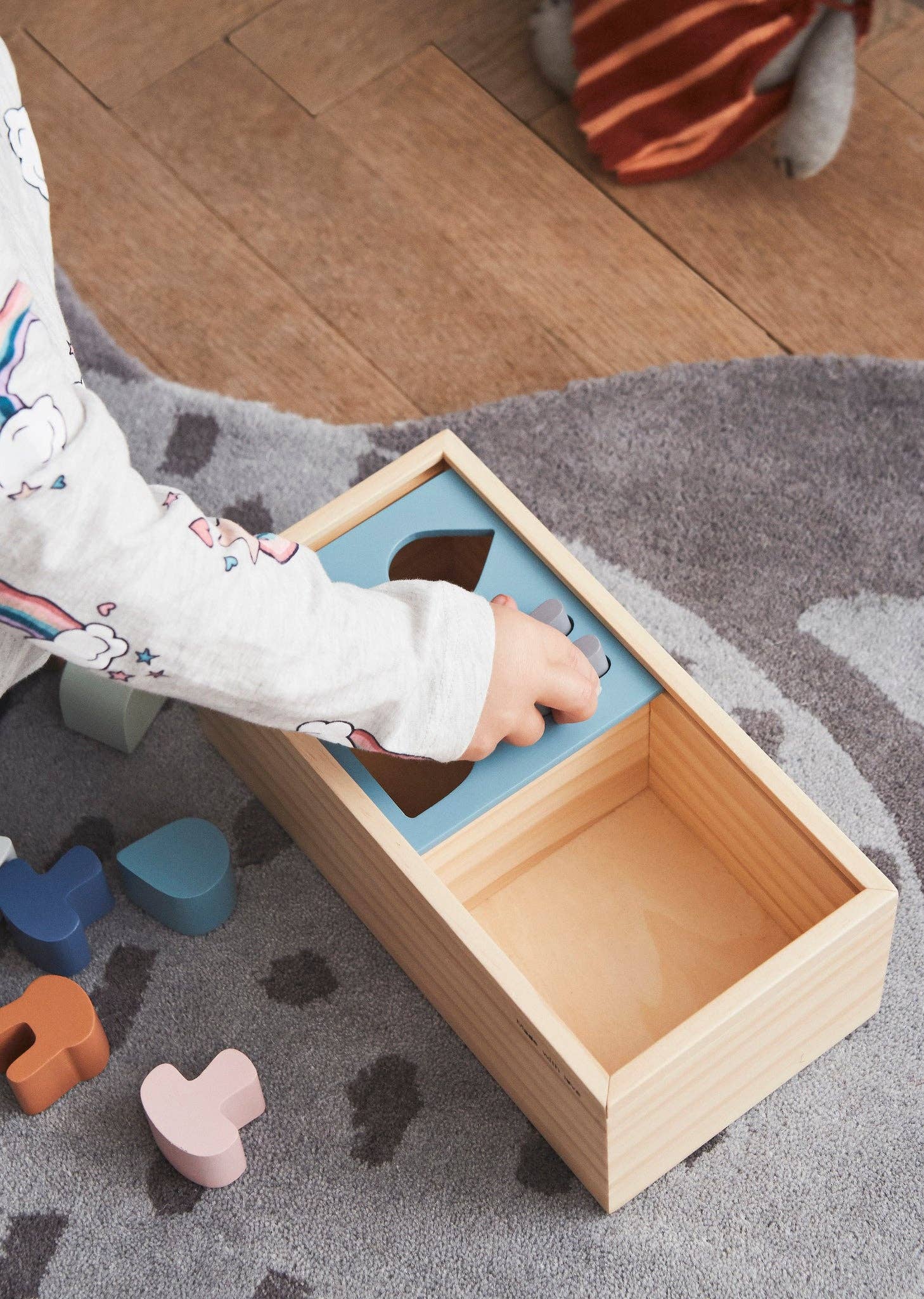 OYOY LIVING DESIGN - Wooden Puzzle Box - Nature