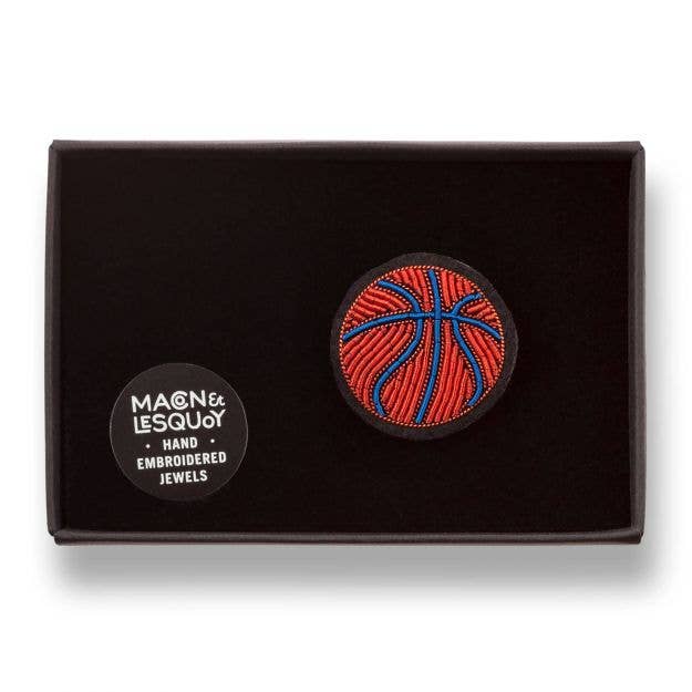 Macon & Lesquoy - Brooch - Basket Ball