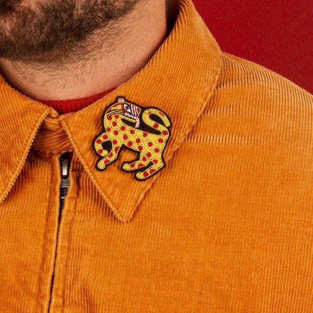 Macon & Lesquoy - Brooch - Leopard