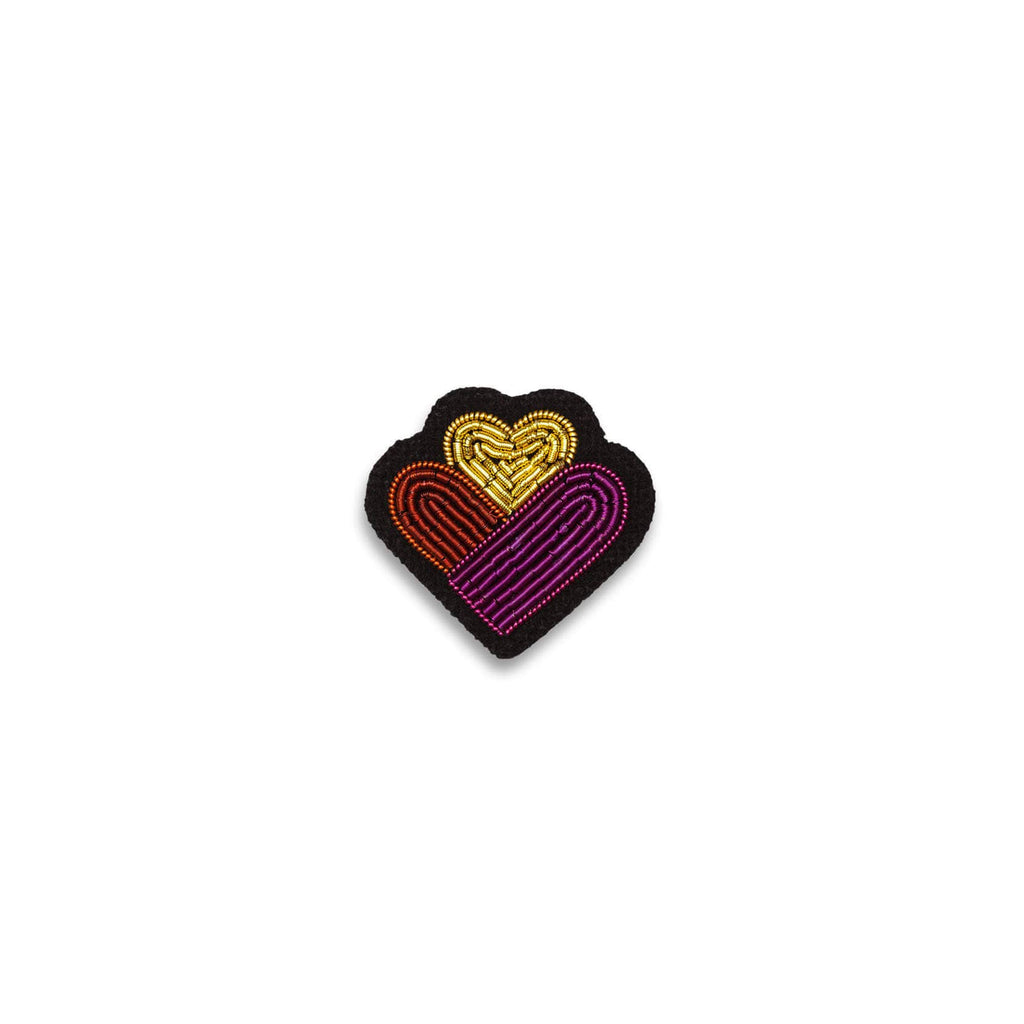 Macon & Lesquoy - Brooch - Mini Family Hearts
