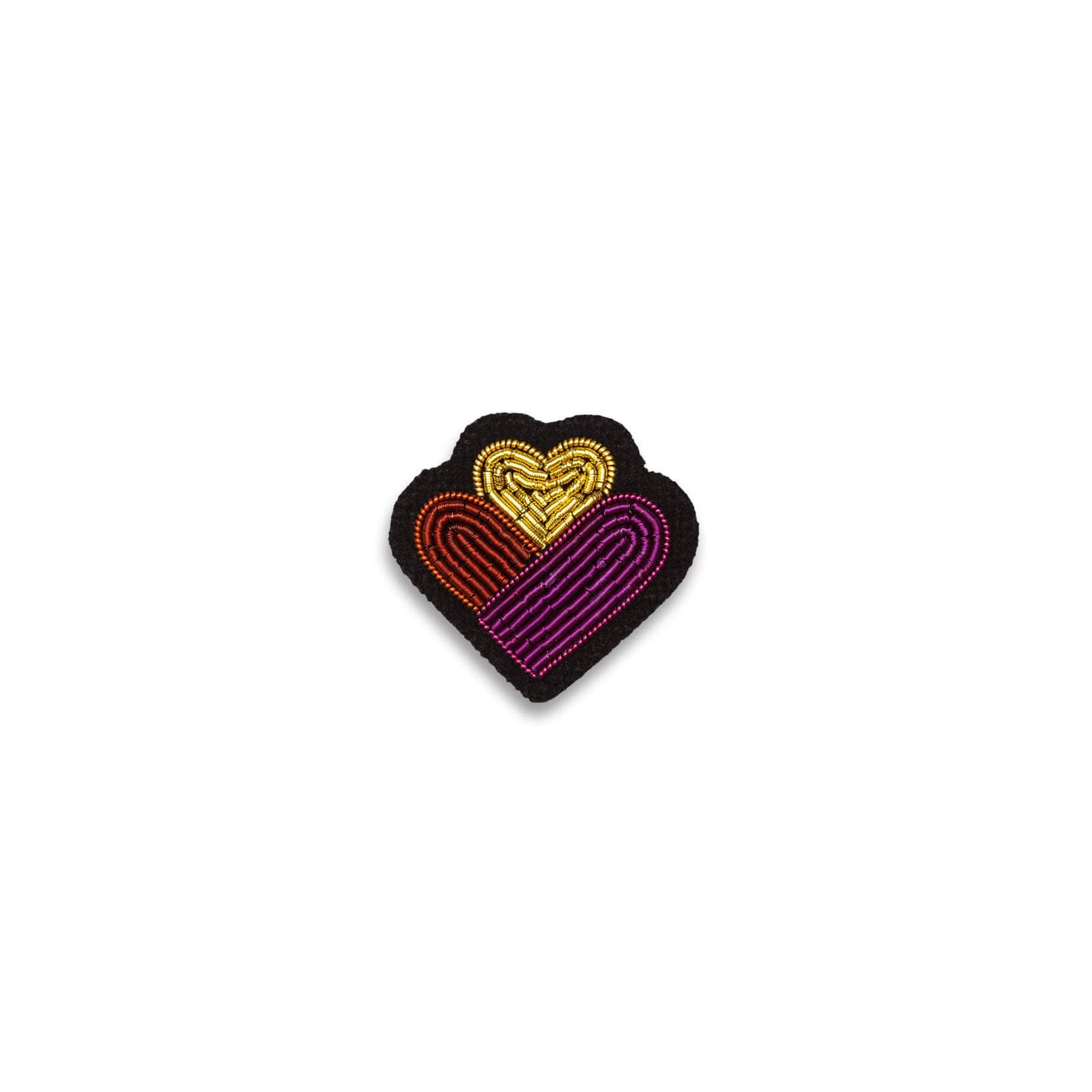 Macon & Lesquoy - Brooch - Mini Family Hearts