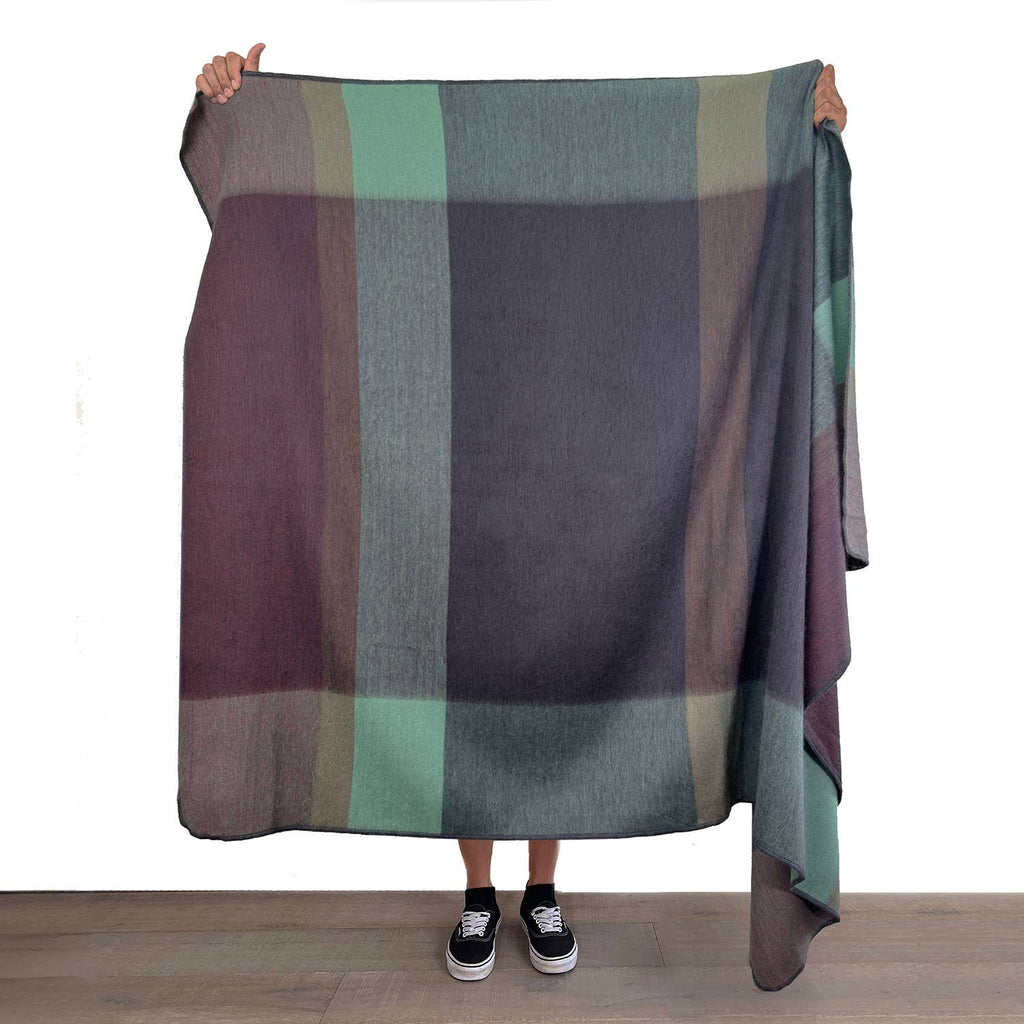 Shupaca Alpaca - NEW! Alpaca Throw Blanket - Twilight