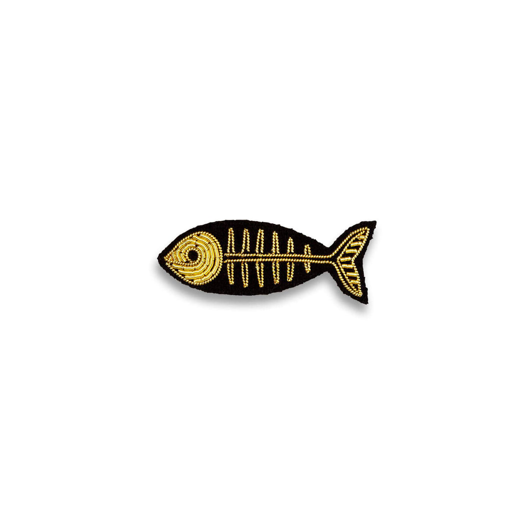 Macon & Lesquoy - Brooch - Fishbone